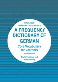 Cover: A Frequency Dictionary of German - Routledge