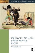 Cover: France 1715-1804 - Routledge