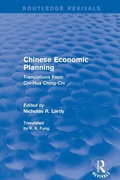 Cover: Chinese Economic Planning - Routledge