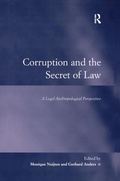 Cover: Corruption and the Secret of Law - Routledge