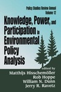Cover: Knowledge, Power, and Participation in Environmental Policy Analysis - Routledge