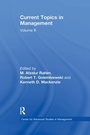 Cover: Current Topics in Management - Routledge