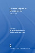 Cover: Current Topics in Management - Routledge