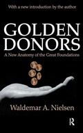 Cover: Golden Donors - Routledge