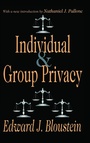 Cover: Individual and Group Privacy - Routledge
