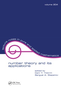 Enlarge image Cover: Number Theory and Its Applications - CRC Press
