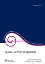 Cover: Quasi-Uniform Spaces - Routledge