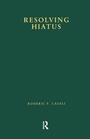 Cover: Resolving Hiatus - Routledge