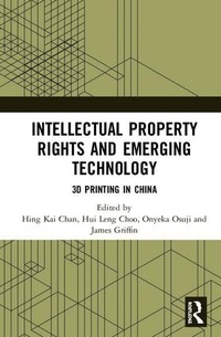 Enlarge image Cover: Intellectual Property Rights and Emerging Technology - Routledge