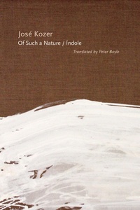 Enlarge image Cover: Of Such a Nature/Indole - The University of Alabama Press