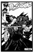 Cover: D-Soul issue #1 [Black and White] - Xenogenda Comix
