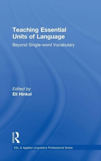 Enlarge image Cover: Teaching Essential Units of Language - Routledge