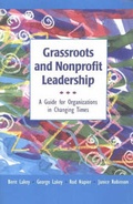 Cover: Grassroots and Nonprofit Leadership - New Society Publishers