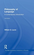 Cover: Philosophy of Language - Routledge