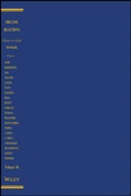 Cover: Organic Reactions, Volume 96 - Wiley-Scrivener