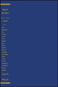 Abbildung von: Organic Reactions, Volume 96 - Wiley-ISTE