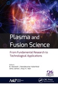 Cover: Plasma and Fusion Science - Apple Academic Press Inc.