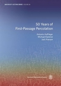 Enlarge image Cover: 50 Years of First-Passage Percolation - American Mathematical Society