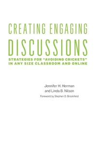 Enlarge image Cover: Creating Engaging Discussions - Stylus Publishing