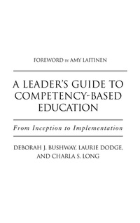 Enlarge image Cover: A Leader's Guide to Competency-Based Education - Stylus Publishing