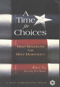Cover: A Time for Choices - New Society Publishers