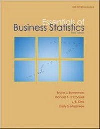 Enlarge image Cover: Essentials of Business Statistics with Student CD - McGraw-Hill Professional