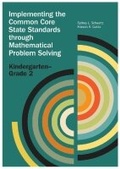Cover: Implementing the Common Core State Standards Through Mathematical Problem Solving - National Council of Teachers of Mathematics,U.S.