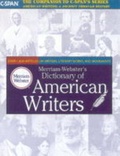 Cover: Dictionary of American Writers - Merriam Webster,U.S.