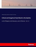 Cover: Critical and Exegetical Hand-Book to the Epistles - Hansebooks
