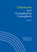 Cover: Liederkunde zum Evangelischen Gesangbuch. Heft 24 - Vandenhoeck & Ruprecht