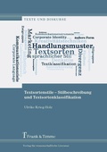 Cover: Textsortenstile - Stilbeschreibung und Textsortenklassifikation - Frank & Timme