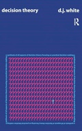 Cover: Decision Theory - Routledge