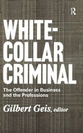 Cover: White-collar Criminal - Routledge