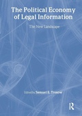Cover: The Political Economy of Legal Information - Routledge