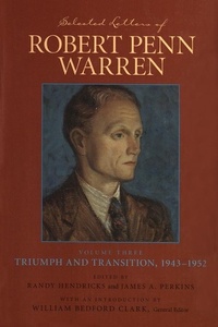 Enlarge image Cover: Selected Letters of Robert Penn Warren - Princeton University Press