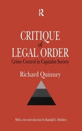 Cover: Critique of the Legal Order - Routledge