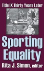 Cover: Sporting Equality - Routledge