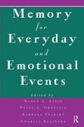 Cover: Memory for Everyday and Emotional Events - Psychology Press Ltd