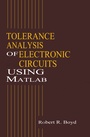 Cover: Tolerance Analysis of Electronic Circuits Using MATLAB - Routledge