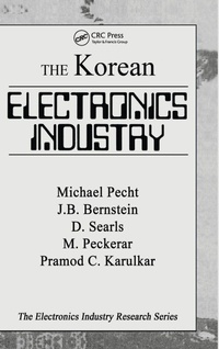 Abbildung von: The Korean Electronics Industry - CRC Press
