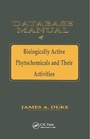 Cover: Database of Biologically Active Phytochemicals & Their Activity - CRC Press