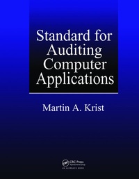 Abbildung von: Standard for Auditing Computer Applications - CRC Press