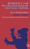 Cover: Democracy and the Organization of Political Parties - Routledge