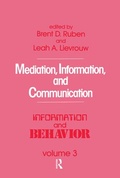 Cover: Mediation, Information, and Communication - Routledge