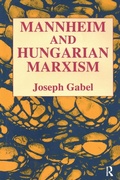 Cover: Karl Mannheim and Hungarian Marxism - Routledge