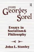 Cover: From Georges Sorel - Routledge