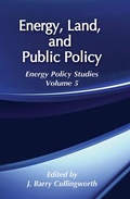 Cover: Energy, Land and Public Policy - Routledge