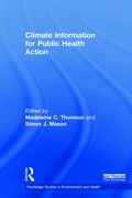 Cover: Climate Information for Public Health Action - Routledge