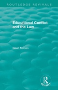 Cover: Educational Conflict and the Law (1986) - Routledge