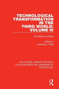 Enlarge image Cover: Technological Transformation in the Third World: Volume 4 - Routledge